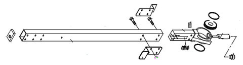 Klindex Lower Handle Repair Kit